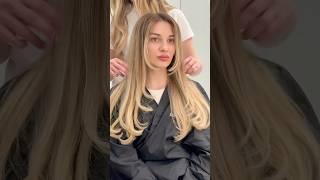 Лесенка и челка от  мастера Светланы  #hairtok #hairstyle #стрижка