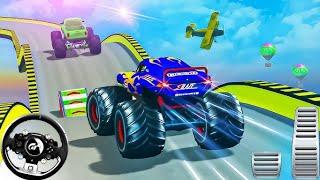 Monster Truck Mega Ramp Impposible - Extreme Car Stunt Master Driver  Android Gameplay 17