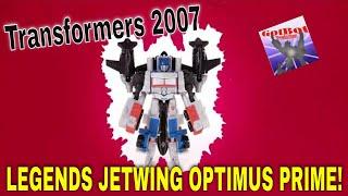 Transformers 07 Legends Jetwing Optimus Prime - GotBot True Review NUMBER 1153