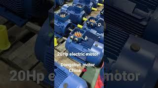 20Hp electric motor +86-15967007958 #electricmotor #manufacturer #dongchun #industrial #mining