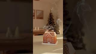 Gingerbread house incense burner  Christmas decor