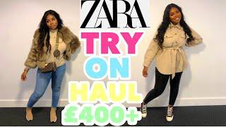 HUGE £400+  ZARA TRY ON HAUL !!!  ( AUTUMN + WINTER  must havessss !!! )