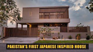 Pakistan's First Japanese-Inspired House: A Fusion of Culture and Architecture by My Construction