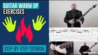 Guitar Warm Up Exercises [Step-By-Step Tutorial]