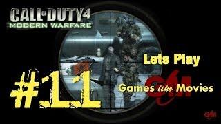 Lets Play - Games like Movies - Call of Duty 4 Modern Warfare - #11 Tödliche Präzision [deutsch]