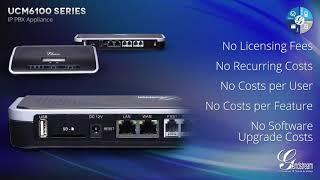 UCM6100 series IP PBX Appliance from Grandstream
