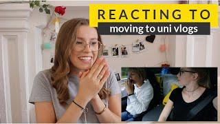 Reacting to My Moving To Uni Vlogs | Unite Students