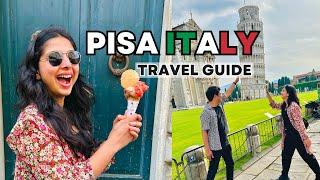Leaning Tower Of Pisa Day Trip | Italy Travel Guide| Hindi Vlog | English Subtitles