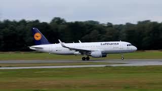 Lufthansa A320 D-AIUC Takeoff | Ham Aviation Films