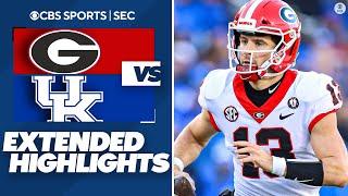No. 1 Georgia vs Kentucky: Extended Highlights | CBS Sports HQ