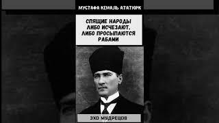 Эхо Мудрецов Мустафа Кемаль Ататюрк #цитата #цитаты #мудрость #философия #люди #поговорка