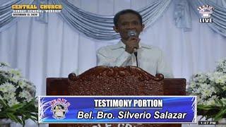 JMCIM | Testimony Portion | Bel. Bro. Silverio Salazar | December 13, 2020