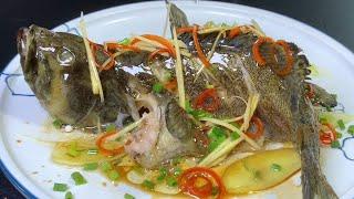 Steamed grouper, keep in mind the trick of "not putting 2, adding 3", the fish is tender, sweet