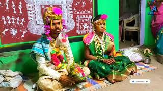 आदिवासी लग्न समारंभ | Adivasi Wedding Ceremony 2021 | Wedding Mackup#adivasilagna