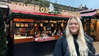 Visiting Edinburgh Scotland for the first time 󠁧󠁢󠁳󠁣󠁴󠁿 Best Christmas markets & first impressions!