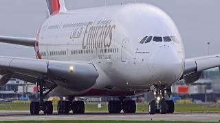 60 MINUTES HEAVY CLOSE UP TAKE OFFS | A340-600, A380, B747 | Amsterdam Schiphol Airport Spotting