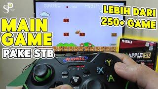 Set Top Box Murah Bisa Main Game! | STB Matrix Apple Merah DVB-T2 Update Terbaru