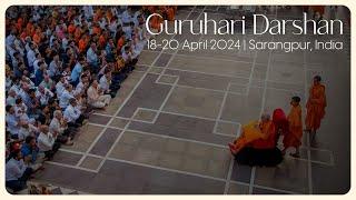 Guruhari Darshan, 18-20 Apr 2024, Sarangpur, India