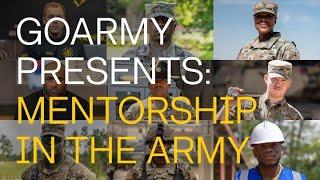 Mentorship in the Army | GOARMY