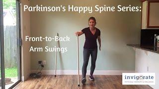 Parkinson's Pole Exercises for a Happy Spine - Front to Back Arm Swings