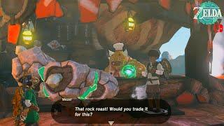 Legend of Zelda TOTK - NOW THAT'S a Rock Roast! Side Quests: Meat for Meat & Rock Roast or Dust