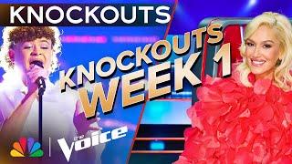 Stunning Performances from the First Week of Knockouts | The Voice | NBC