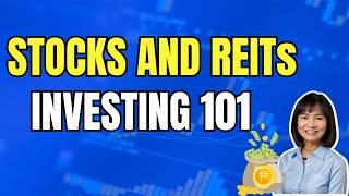 STOCKs and REITs Investing for Beginners / Stock Market Investing 101