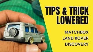 Tips to Lowered Diecast Custom | Round Fender