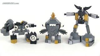  LEGO Mixels 2014 Series 1 Cragsters Krader, Seismo, AND Shuff review!  re upload