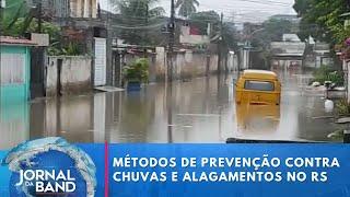 Chance de chuvas deixa população de Porto Alegre alerta | Jornal da Band