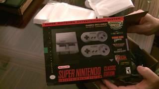 Super Nintendo Entertainment System Classic Edition Unboxing