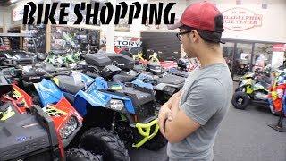 BIKE SHOPPING !! (NEW BIKE? ) | BRAAP VLOGS