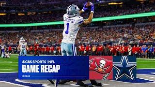 Cowboys' late takeaway knocks Buccaneers out of NFC playoff spot on SNF | Game Recap