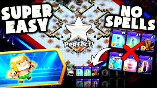 Best way to pass History Maker Challenge WITHOUT SPELLS in Clash of Clans! Super easy!