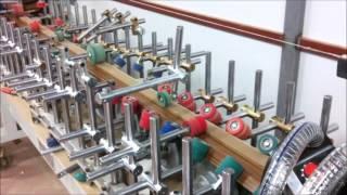 VE 350 L6-W Hotmelt EVA-PO Kasa Pervaz Sarma Makinesi