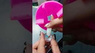 Round & square shape  rainbow #shortvideo #nailgel #trendingvideo #shortsyoutube #nailart