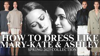 How to dress like Mary-Kate & Ashley Olsen feat. Spring 2025