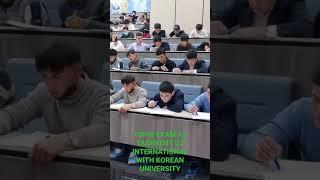 TOPIK examination | TOPIK imtixoni Uz International Tashkentda| #topik # 한국어능록시험 #대학교