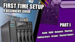 Asustor NAS Setup Guide 2022 #1 -  Build, RAID, Volumes, Sharing, Mapping Drives & Users