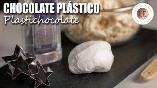 Cómo hacer CHOCOLATE PLÁSTICO para Modelar | Plastichocolate