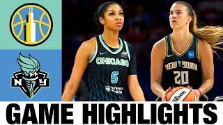 Chicago Sky vs New York Liberty FULL GAME Highlights | Women's Basketball | 2024 WNBA
