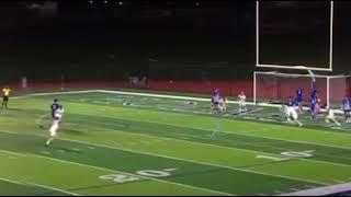 Sal Taddeo (Rumson) gets the golden goal with a header in the 2nd OT vs Holmdel on 9/25/2024