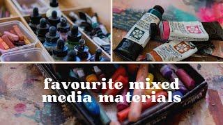 My Favourite Art Supplies  Comprehensive guide to my mixed-media must haves!