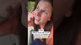#speakup #please #god #stillsmallvoice #christian #funny #hearing #itbelikethat #listening  #jesus s