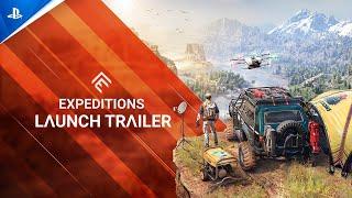 Expeditions: A MudRunner Game - Launch Trailer | PS5 & PS4 Games