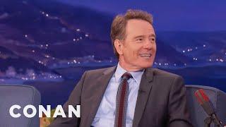 Bryan Cranston Learned How To Rappel For A Commercial | CONAN on TBS