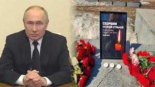 Путин: Россия во время тяжелейших испытаний всегда становилась еще сильнее, так будет и сейчас ВИДЕО