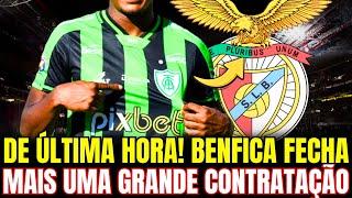 REFORÇO DE ÚLTIMA HORA NO BENFICA! ANUNCIOU HOJE! NOTÍCIAS DO BENFICA! BENFICA