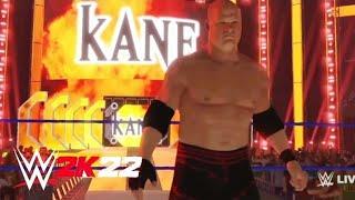 WWE 2K22 Kane 2008 Slow Chemical Entrance!