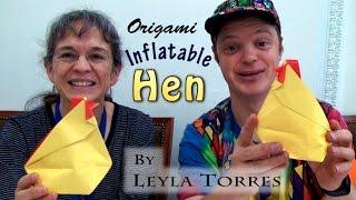 Inflatable Hen by Leyla Torres